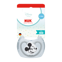 NUK dudlík Perfect Match AIR DISNEY Mickey GREY 0-6m BOX