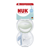 NUK Dudlík Perfect Match GREEN/BLUE 0-6m BOX 2 ks