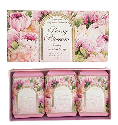 SAF FIORENTINO mýdlo Mandle 3 x 200 g