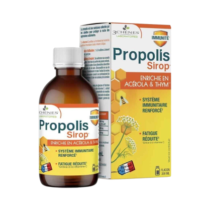 Les 3 Chênes Propolisový sirup s tymiánem 200ml
