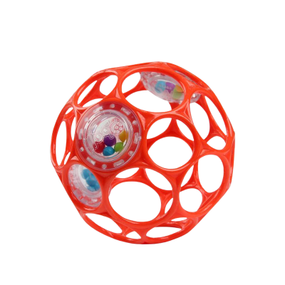 OBALL Hračka RATTLE 10 cm orange 0m+