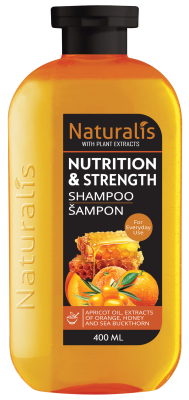 NATURALIS Šampon - Nutrition & Strength 400 ml