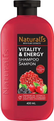 NATURALIS Šampon - Vitality & Energy 400 ml
