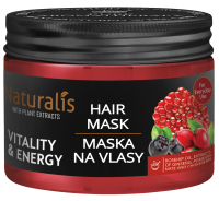 NATURALIS Maska na vlasy - Vitality & Energy 300 g