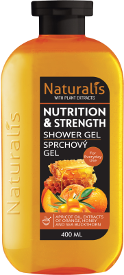 NATURALIS Sprchový gel - Nutrition & Strength 400 ml