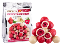 MIXIT Křupavé maliny v čokoládě do kapsy 70 g