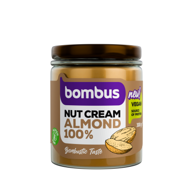 BOMBUS Nut Cream - almond 100% 300 g