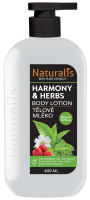 NATURALIS Tělové mléko - Harmony & herbs 400 ml
