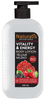 NATURALIS Tělové mléko - Vitality & energy 400 ml