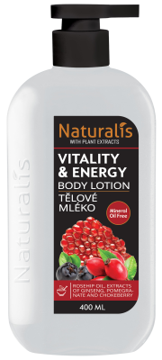 NATURALIS Tělové mléko - Vitality & energy 400 ml