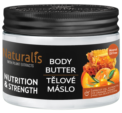 NATURALIS Tělové máslo - Nutrition & strength 300 g