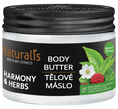 NATURALIS Tělové máslo - Harmony & herbs 300 g