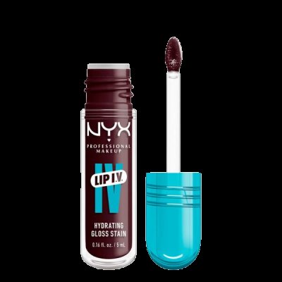 NYX PROFESSIONAL MAKEUP Lip IV Hydrating Gloss Stain, Lip Gloss, Mauve N' Moist! 5 ml