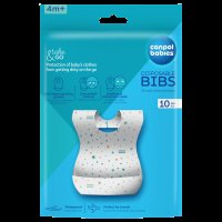 CANPOL BABIES Bryndák voděodolný jednorázový s kapsou 10 ks