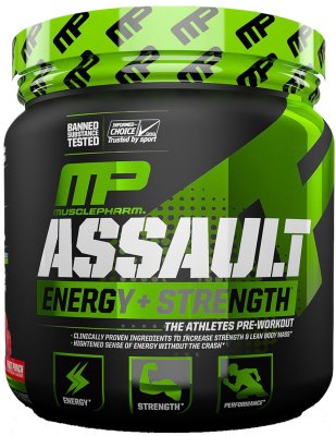 MusclePharm Assault Sport green apple 333g