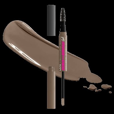 NYX PROFESSIONAL MAKEUP Zero To Brow Gel 06 Chocolate gel na obočí 2 ml