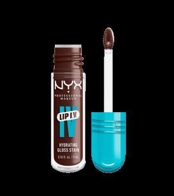 NYX PROFESSIONAL MAKEUP Lip IV Hydrating Gloss Stain, 06 Espresso Soak 5 ml