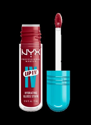 NYX PROFESSIONAL MAKEUP Lip IV Hydrating Gloss Stain, 10 Berry Thirsty 5 ml