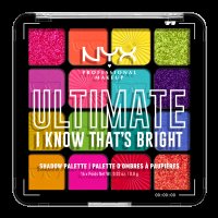 NYX PROFESSIONAL MAKEUP Ultimate Shadow Palette I Know That's Bright paletka očních stínů
