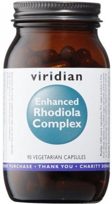 Viridian Enhanced Rhodiola Complex 90 kapslí