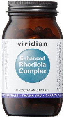 Viridian Enhanced Rhodiola Complex 90kapslí