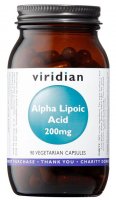 Viridian Alpha Lipoic Acid 200mg 90 kapslí