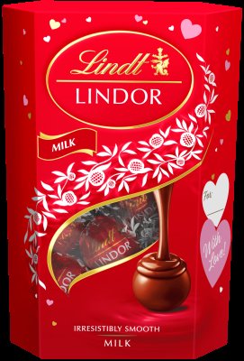 LINDT Lindor Mléčný Valentines Day 200 g