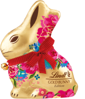LINDT Gold Zajíček Flower Mléčný 100 g