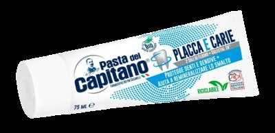 PASTA DEL CAPITANO Zubní pasta Plaque & Cavities 75 ml
