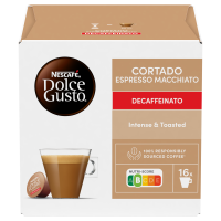 NESCAFÉ Dolce Gusto Cortado Decaffeinato kávové kapsle 16 ks
