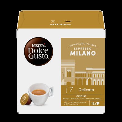 NESCAFÉ Dolce Gusto Espresso Milano – kávové kapsle 16 ks