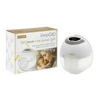 INNOGIO GIOmum Line Discreet Light Single Přenosná elektrická odsávačka mateřského mléka