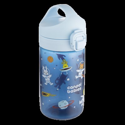 CANPOL BABIES Lahev pro děti JUNIOR modrá 400 ml