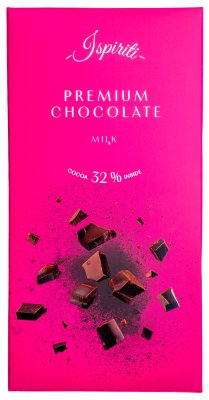 ISPIRITI Mléčná čokoláda 32% 80 g