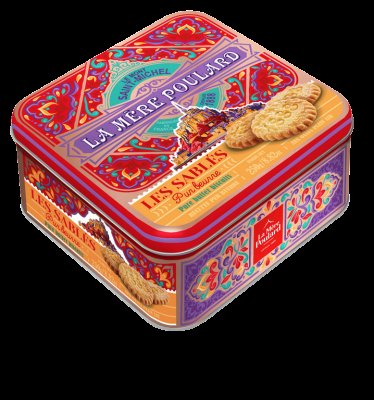 LA MÉRE POULARD Mythique Pure butter biscuit, plech 250 g