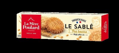 LA MÉRE POULARD Tradition Pure butter biscuit, papír 125 g