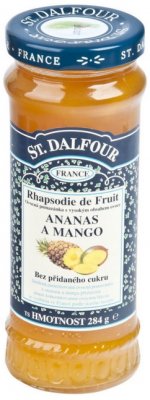St.Dalfour Džem ovocný ananas a mango 284g