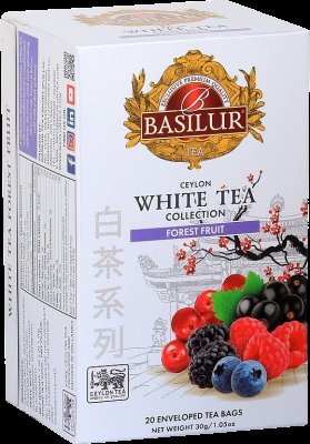 BASILUR White Tea Forest Fruit přebal 20 ks