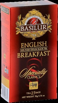 BASILUR Specialty English Breakfast nepřebal 25 ks