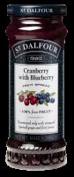 St.Dalfour Džem ovocný brusinka a borůvka 284g