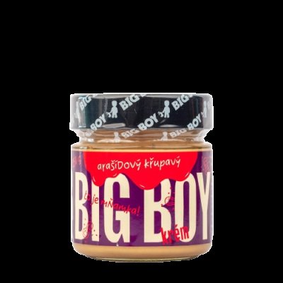 BIG BOY  Arašídový krém křupavý 220 g