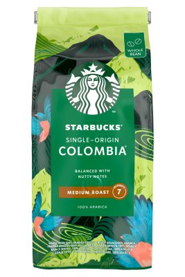 STARBUCKS Single-Origin Colombia Medium Roast, zrnková káva 450 g
