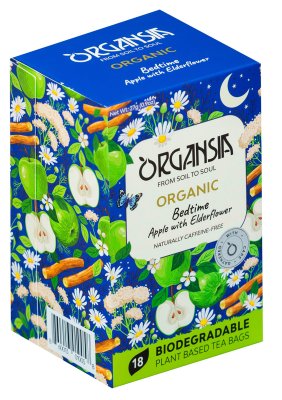 BASILUR ORGANSIA BIO Bed Time Apple with Elderflower 18 x 1.5 g