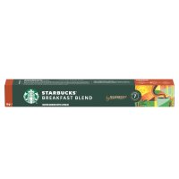 STARBUCKS Breakfast Blend by NESPRESSO, Medium Roast 10 kapslí