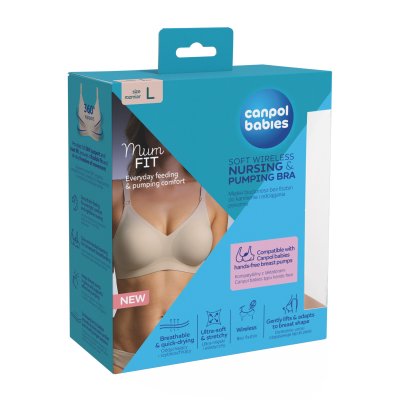 CANPOL BABIES Podprsenka na kojení a odsávání MumFIT L