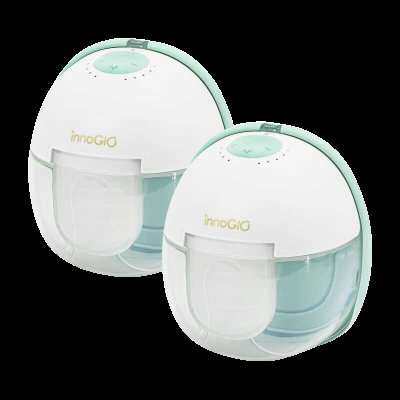 INNOGIO GIOmum Line Premium Warm Double Přenosná elektrická odsávačka mateřského mléka