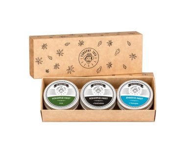 KONOPNÝ TÁTA Trojbalení mastí 3 x 15 ml