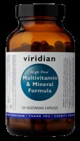 Viridian High Five Multivitamin & Mineral Formula 120 kapslí Viridian High Five Multivitamin & Mineral Formula 120 kapslí