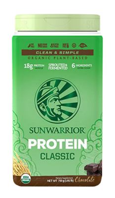 Sunwarrior Protein Classic čokoládový 750g