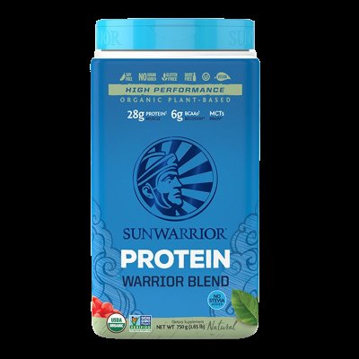 Sunwarrior Protein Blend BIO natural (Hrachový, konopný protein a goji) 750g Sunwarrior Protein Blend BIO natural (Hrachový, konopný protein a goji) 750g